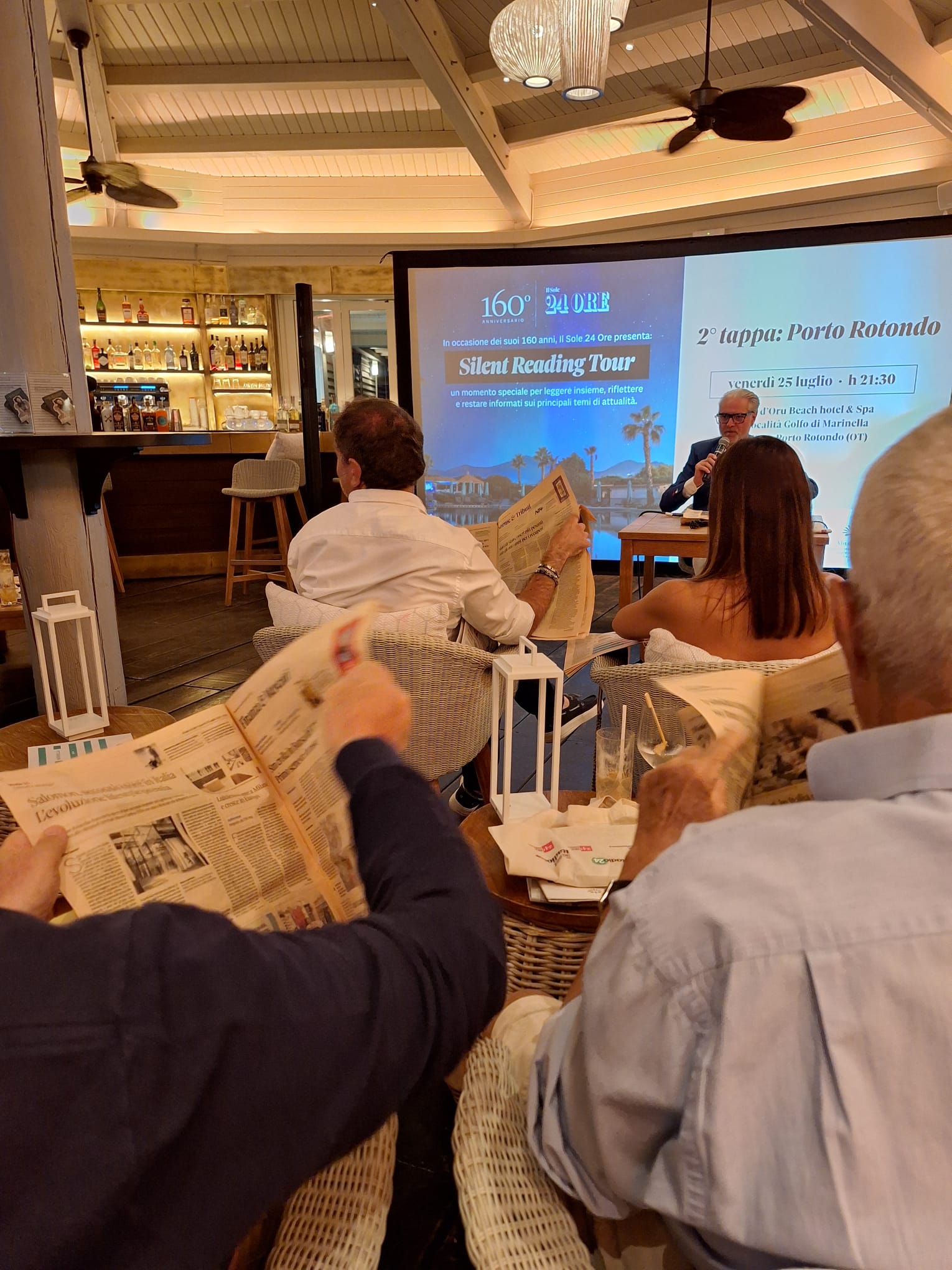 silent reading Porto Rotondo 5