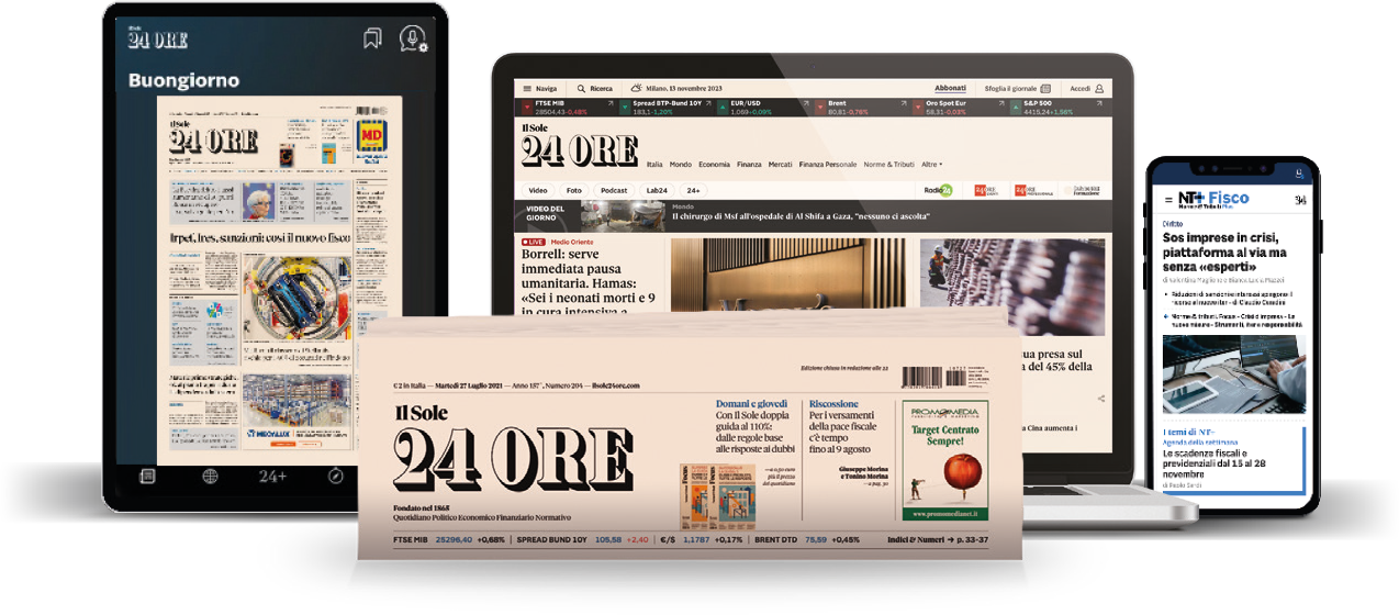 immagine giornale, tablet, pc, phone
